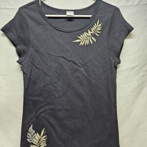 Vintage Y2K Crazy Shirts Tee Women’s XL Black Soft Pima Cotton Babydoll